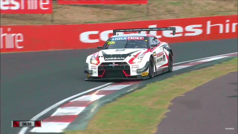 Illustration for article titled #23 Nismo GTR Crashes Out In Practice